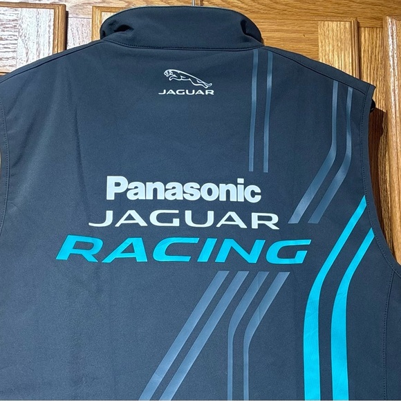 Panasonic Jaguar Racing Formula E Soft Shell Vest Men’s Large EUC - Picture 3 of 10